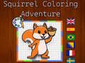 leikur Squirrel Coloring Adventure