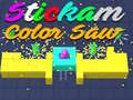 leikur Stickman Color Saw