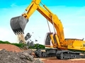 leikur Excavator Crane Driving Sim