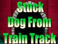 leikur Stuck Dog From Train Track