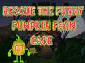 leikur Rescue The Funny Pumpkin From Cage