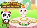 leikur Baby Panda Forest Recipes