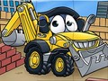 leikur Jigsaw Puzzle: Excavator Buliding