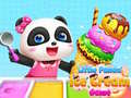 leikur Little Panda Ice Cream Game