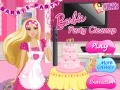 leikur Barbie Party Cleanup