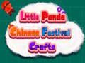 leikur Little Panda Chinese Festival Crafts