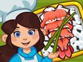 leikur Giant Sushi Merge Master
