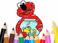 leikur Coloring Book: Elmo New Friend
