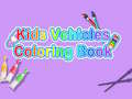 leikur Kids Vehicles Coloring Book