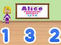 leikur World of Alice  Sequencing Numbers