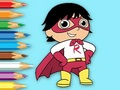 leikur Coloring Book: Super-Ryan