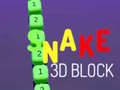 leikur Snake 3D Block