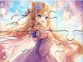 leikur Jigsaw Puzzle: Cat-Girl