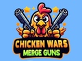 leikur Chicken Wars Merge Guns