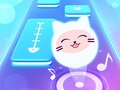 leikur Music Cat! Piano Tiles Game 3D