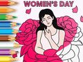leikur Coloring Book: Women's Day