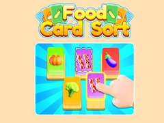 leikur Food Card Sort