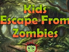 leikur Kids Escape From Zombies