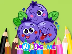 leikur Coloring Book: Blue Berry