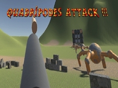 leikur Quadripodes Attack