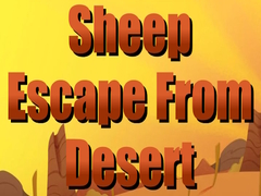 leikur Sheep Escape From Desert