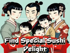 leikur Find Special Sushi Delight