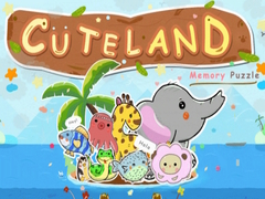 leikur Cuteland Memory Puzzle 