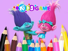leikur Coloring Book: Cute Troll