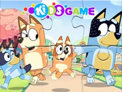 leikur Jigsaw Puzzle: Bluey Family Fun