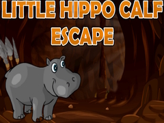 leikur Little Hippo Calf Escape