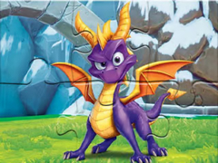 leikur Jigsaw Puzzle: Naughty Dragon
