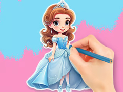leikur Coloring Book: Chibi Princess