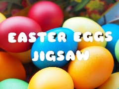 leikur Easter Eggs Jigsaw
