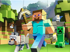 leikur Jigsaw Puzzle: Minecrafter