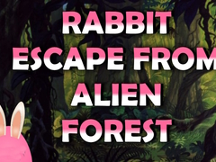 leikur Rabbit Escape From Alien Forest