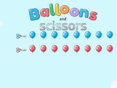 leikur Balloons And Scissors