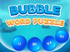 leikur Bubble Word Puzzle