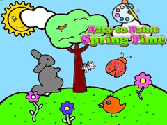 leikur Easy to Paint Spring Time