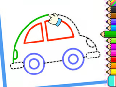 leikur Toddler Drawing: Cute Car