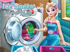 leikur Ice Queen Laundry Day
