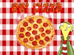 leikur Eet pizza