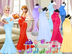 leikur Pregnant Princesses Fashion Dressing Room