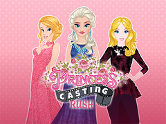 leikur Princesses Casting Rush