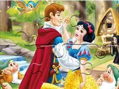 leikur Jigsaw Puzzle: Snow White Dancing