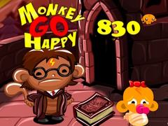 leikur Monkey Go Happy Stage 830