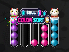 leikur Ball Color Sort 3D