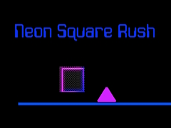 leikur Neon square Rush