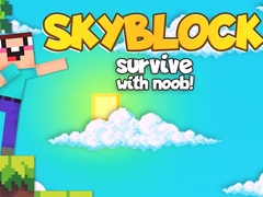 leikur Skyblock Survive With Noob!