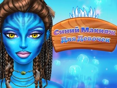 leikur Blue Girls Make Up