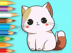 leikur Coloring Book: Cute Kitten